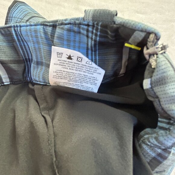 Nike Golf Womens Blue & Black Plaid Dri-Fit Skort Athletic Mini Skirt Stretch - Picture 5 of 6